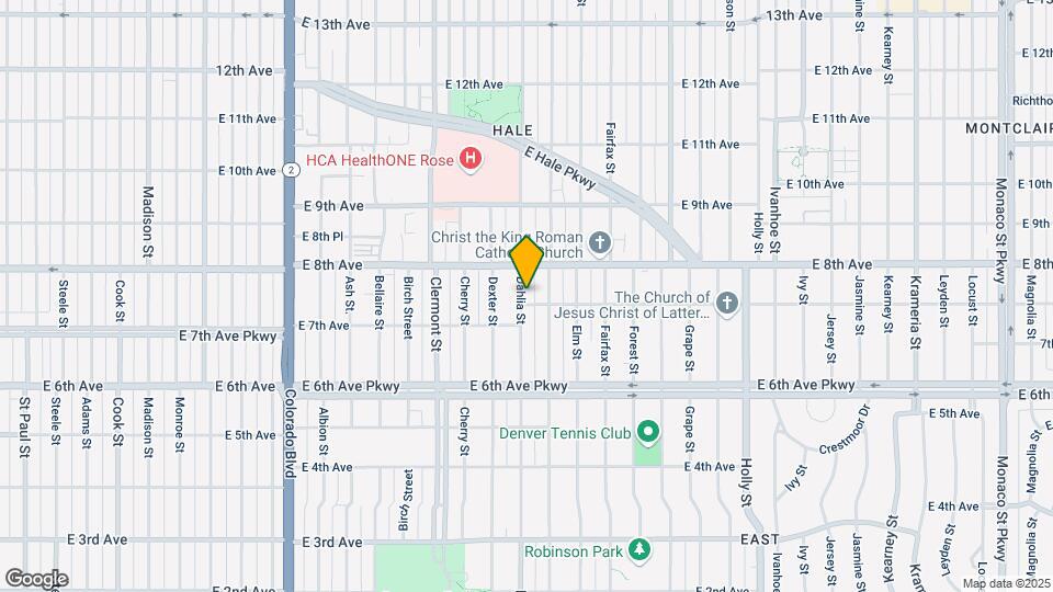 4805-4815 E Severn Pl Map and Location Details