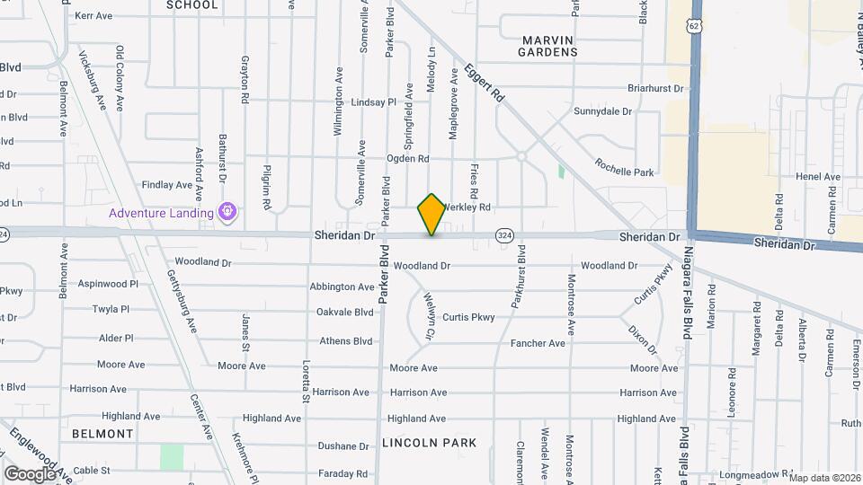 2655 Sheridan Dr Map and Location Details