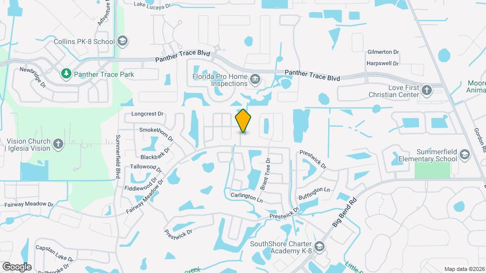 12932 Fieldmoor Ct Map and Location Details
