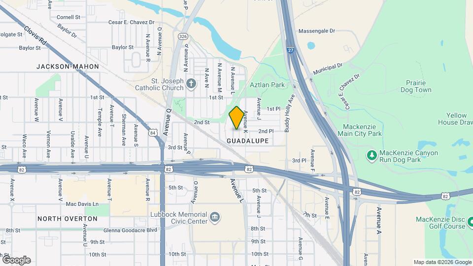 209 Avenue L Map and Location Details