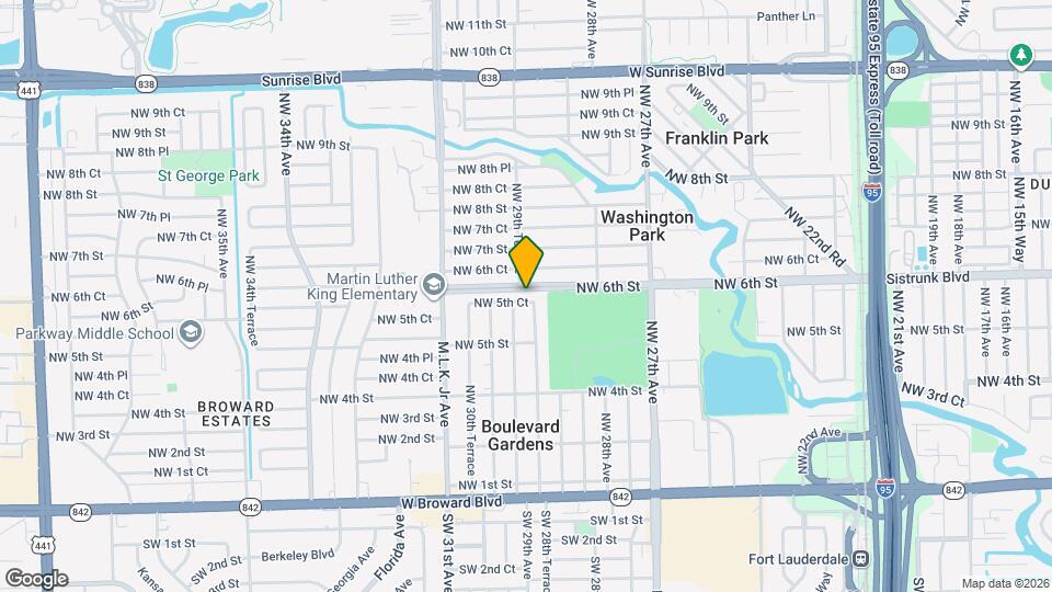 2911 NW 5th Ct Map and Location Details