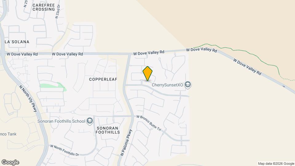 1735 W Aloe Vera Dr Map and Location Details