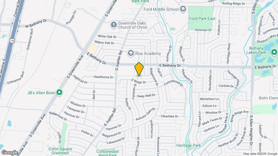 815 Fairlawn St Map and Location Details