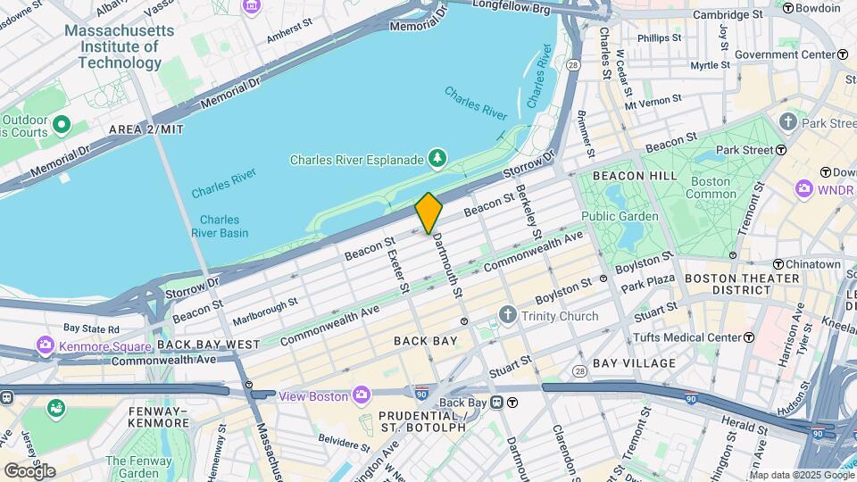 328 Dartmouth St, Unit 5 Map and Location Details