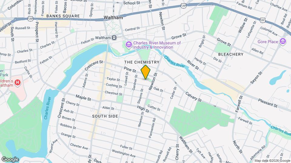 27 Gorham St, Unit 1 Map and Location Details