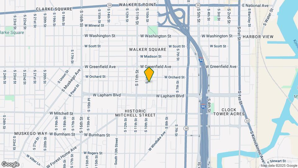 1530 S 10th St Map and Location Details