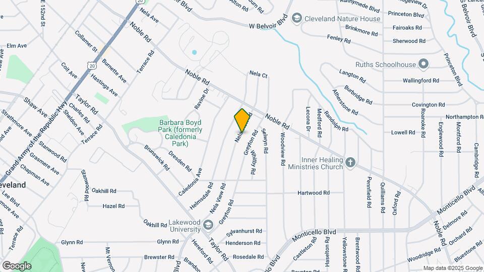 877 Nela View Rd Map and Location Details