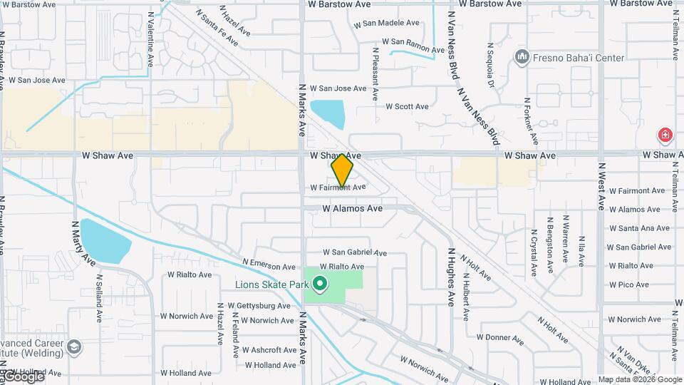 2693 W Fairmont Ave, Unit 2693 West Fairmont #103 Map and Location Details