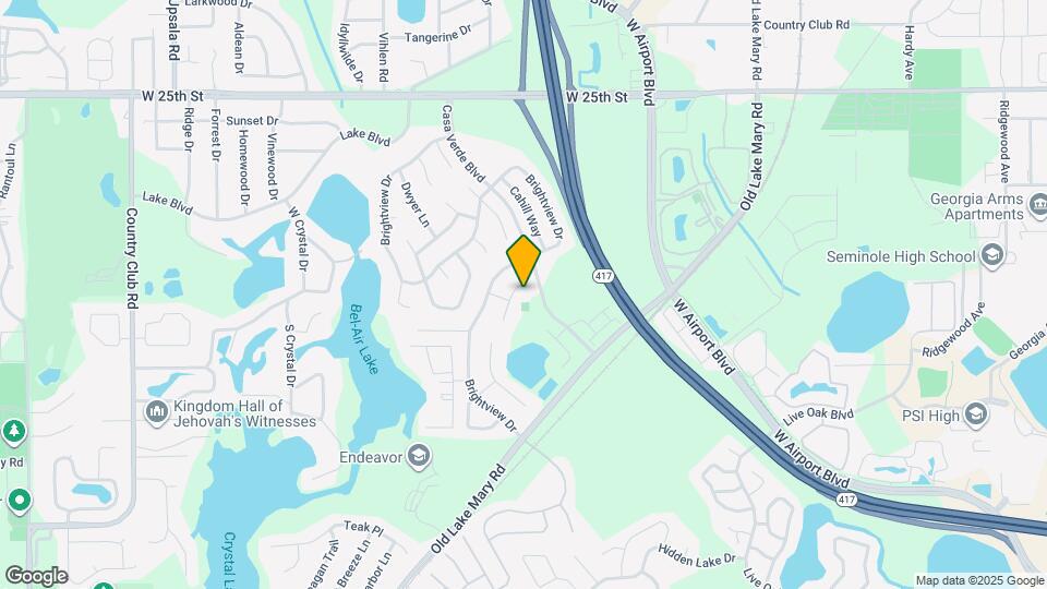 733 Alto Pl Map and Location Details