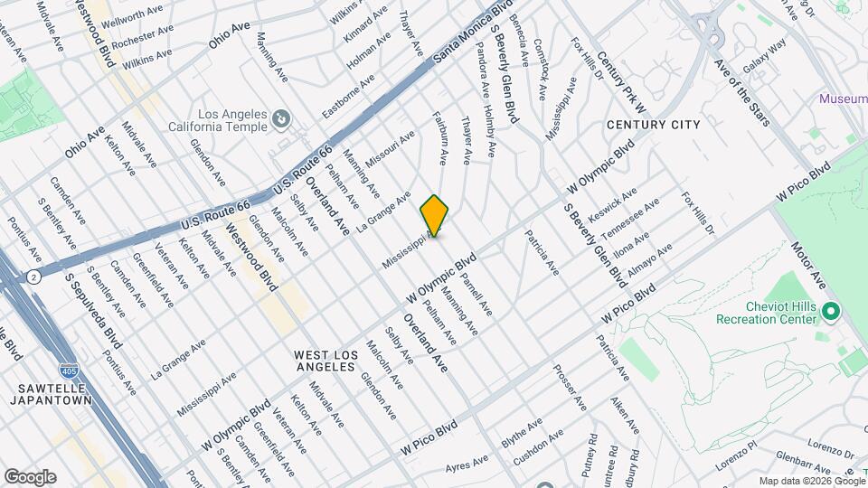 2111 Parnell Ave Map and Location Details