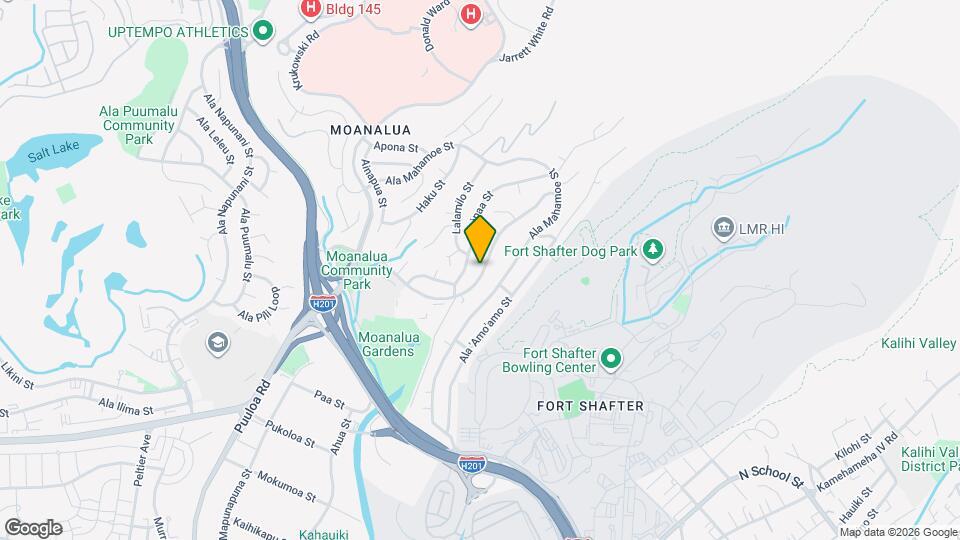 1446 Mahiole St Map and Location Details
