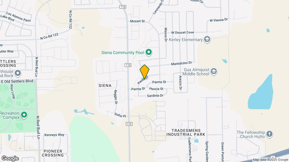 8333 Paola St Map and Location Details