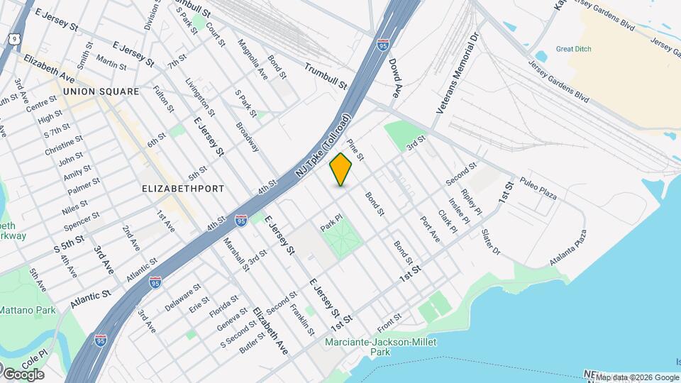 178-180-180 3rd St, Unit 1 Mapa y Detalles de la Ubicación