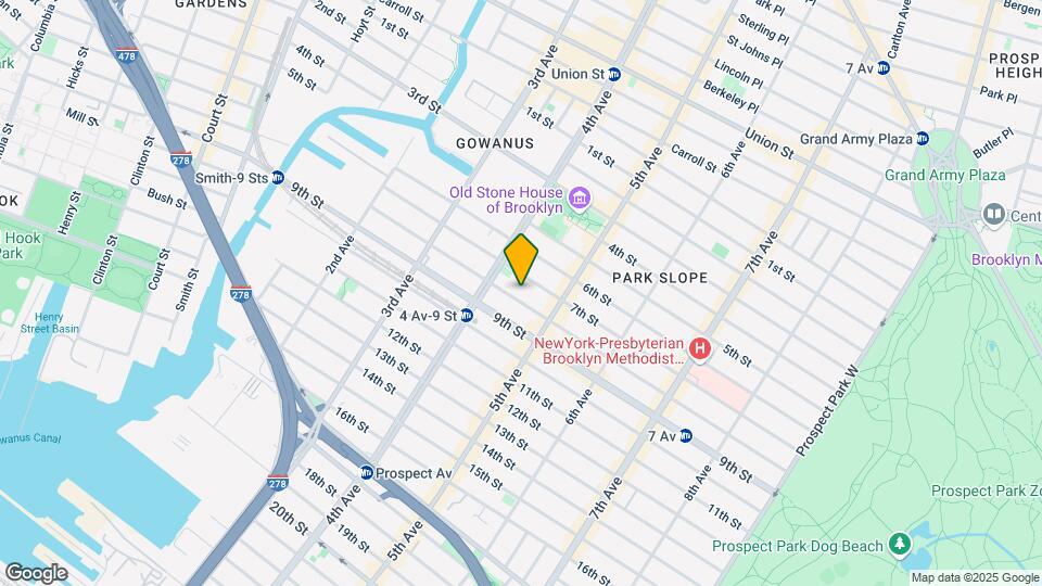 243 8Th Street Map and Location Details