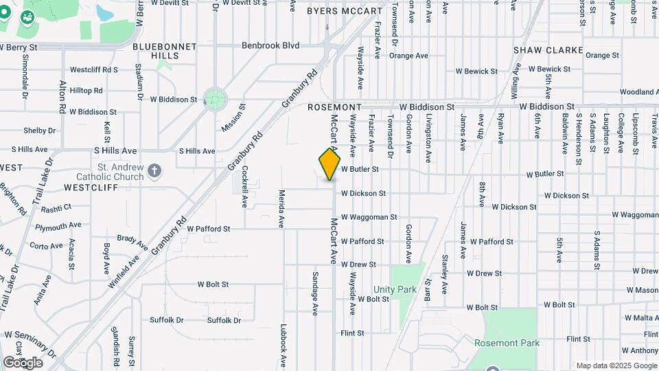 3732 Mccart Ave Map and Location Details