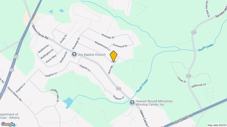 412 Brownwood Dr Map and Location Details