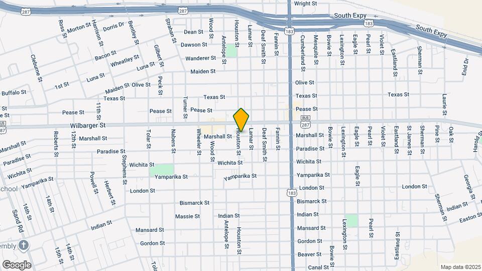 2202 MARSHALL St Map and Location Details