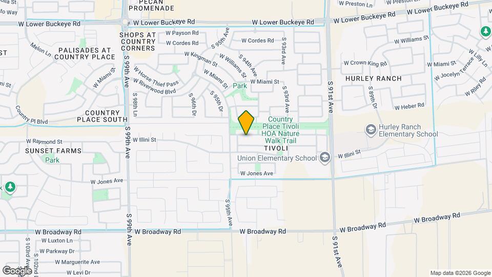 9419 W Elwood St Map and Location Details
