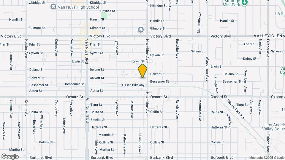 14118-14122 Calvert St Mapa y Detalles de la Ubicación