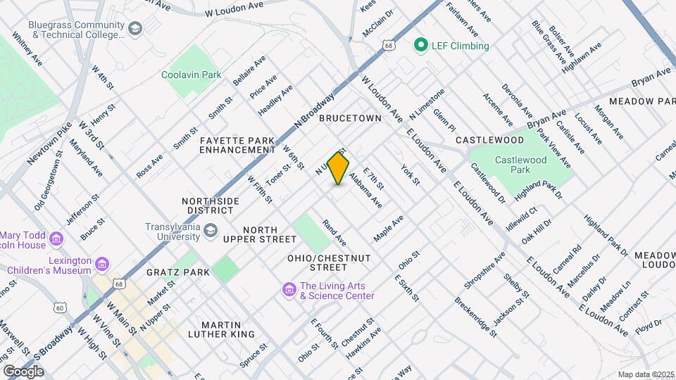 620 N Limestone Mapa y Detalles de la Ubicación