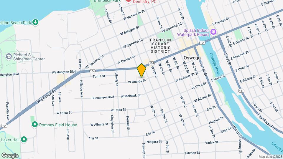 113 W Oneida St Map and Location Details