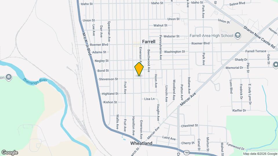 400 Emerson Ave Map and Location Details