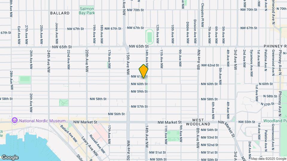 6009 14th Ave NW Map and Location Details