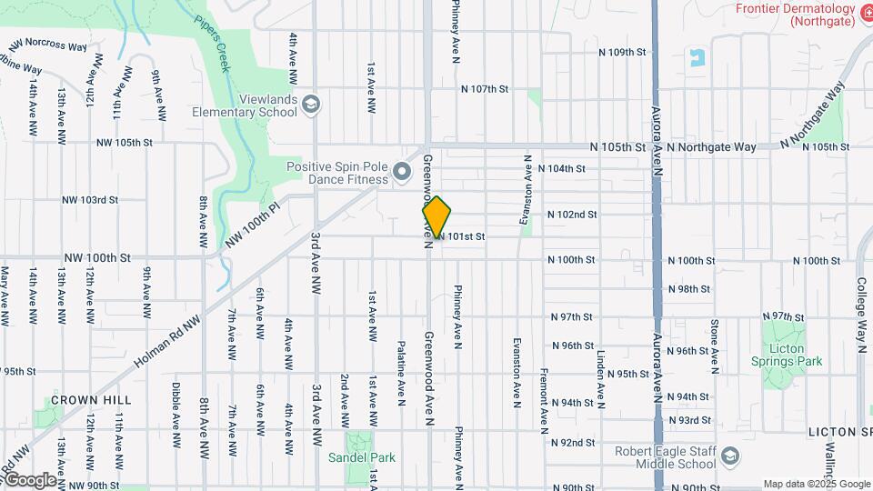10014 Greenwood Ave N Mapa y Detalles de la Ubicación