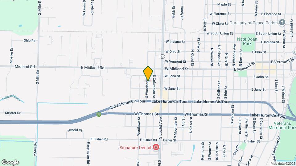 209 S Woodbridge St Map and Location Details