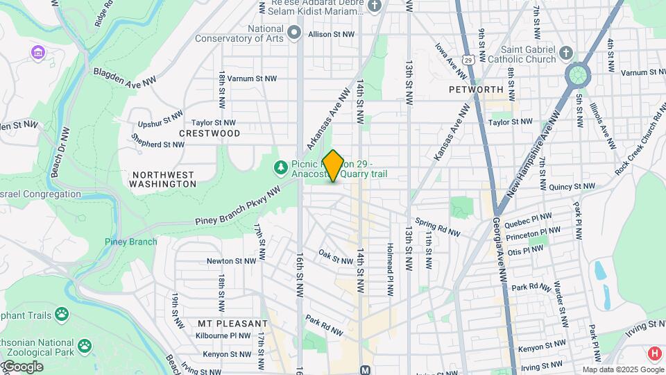 1435 Spring Rd NW Map and Location Details