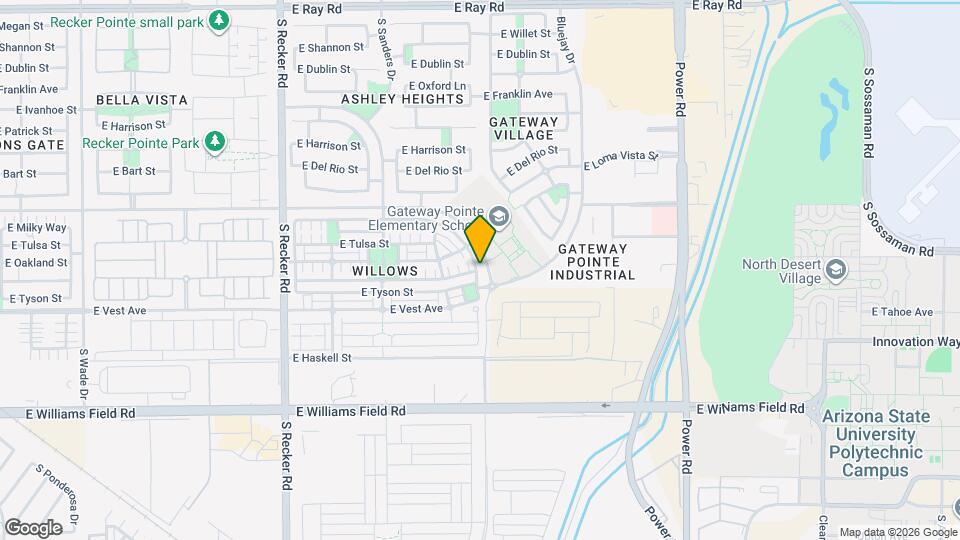 2129 S Jacana Ln Map and Location Details