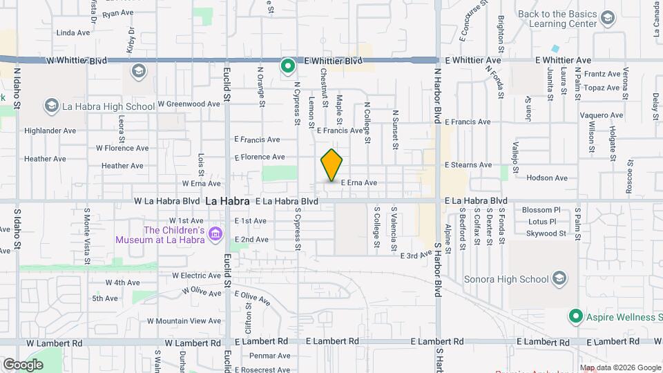 560 E Erna Ave Map and Location Details