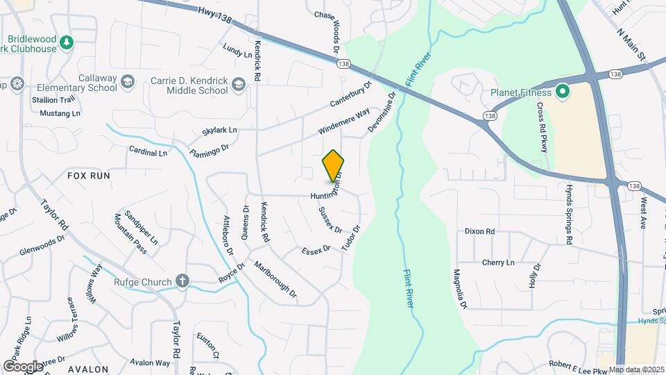 8143 Huntington Dr Map and Location Details