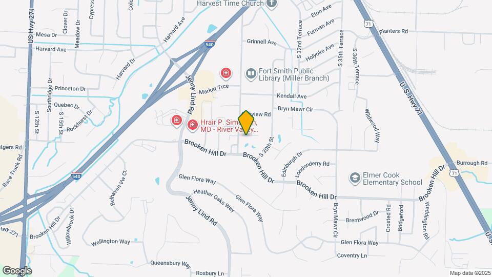 2810 Fairway Hamlet Ct Map and Location Details