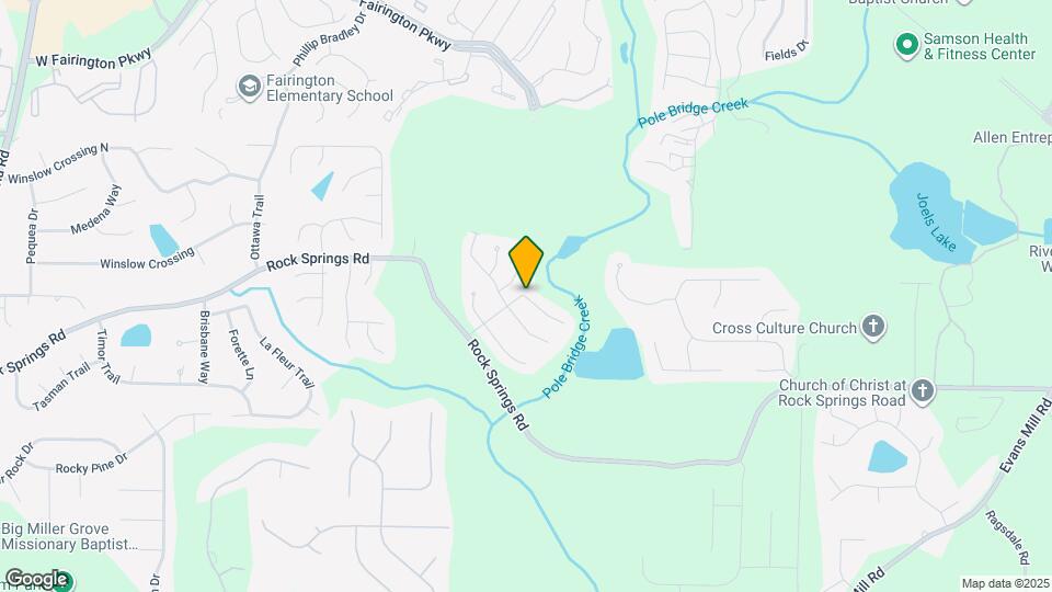 5768 Woodside Crossing Map and Location Details