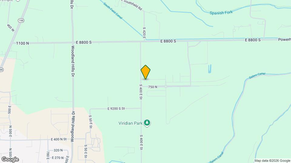 1436 E 820 N Map and Location Details