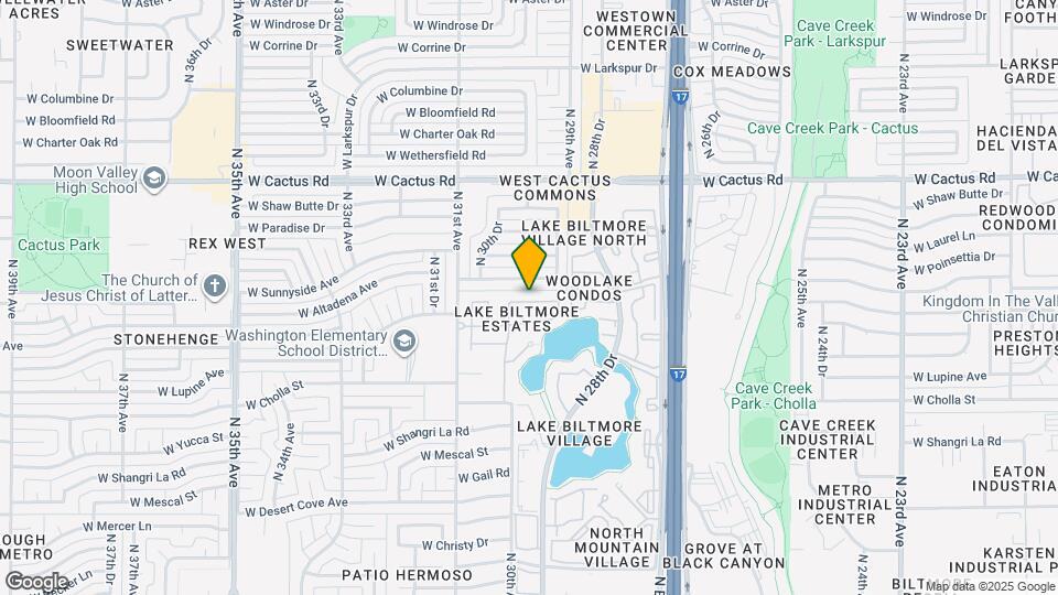 2926 W Altadena Ave Map and Location Details