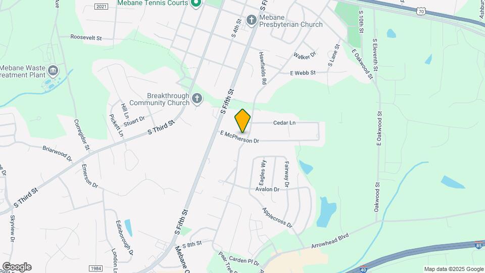 341 E McPherson Dr Map and Location Details