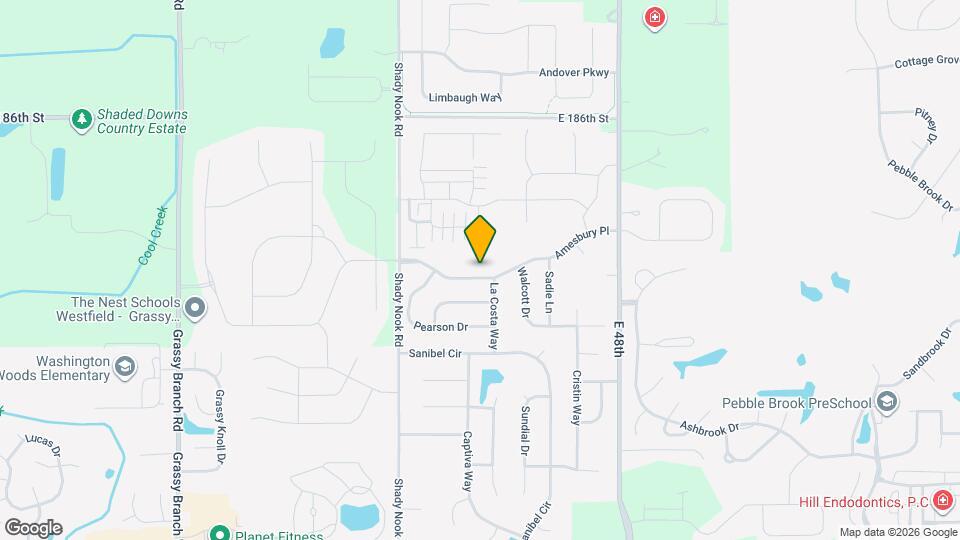 4258 Amesbury Pl Mapa y Detalles de la Ubicación