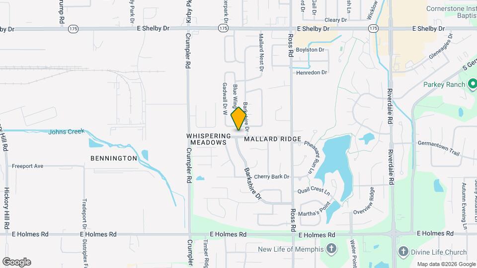6562 Lake Valley Dr Map and Location Details