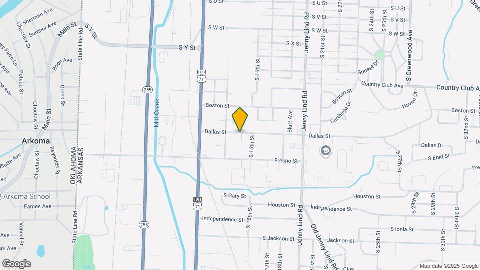 1420 Dallas St Map and Location Details