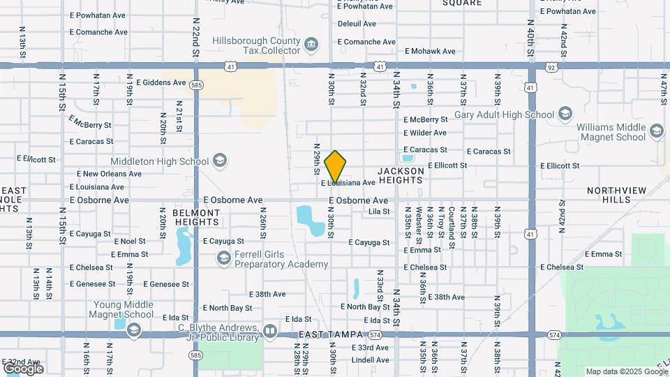 4811 N 30th St Map and Location Details