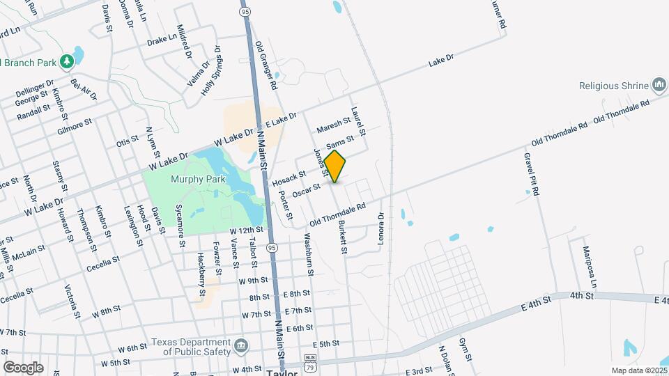 1216 Jones St Map and Location Details