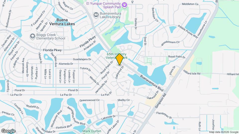 354 Cervantes Dr Map and Location Details