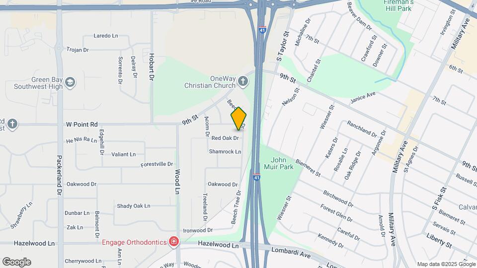 1514 Beech Tree Dr Mapa y Detalles de la Ubicación