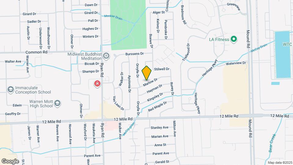 29415 Cunningham Dr Map and Location Details