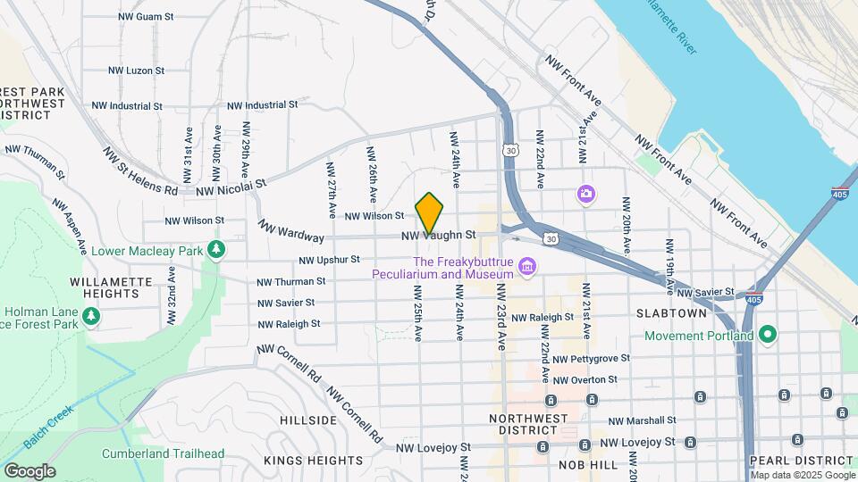 2646-2470 NW Vaughn St Map and Location Details