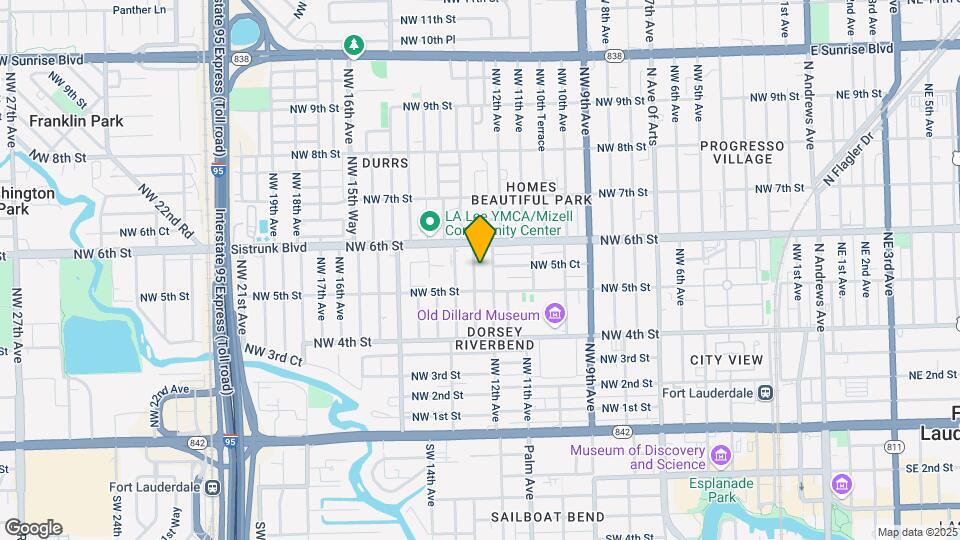 522 NW 13th Ave Map and Location Details