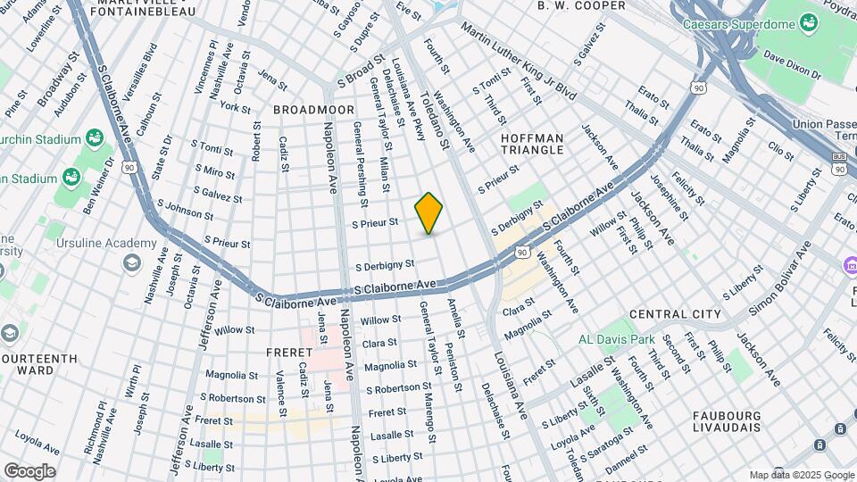 3130 Delachaise St Mapa y Detalles de la Ubicación