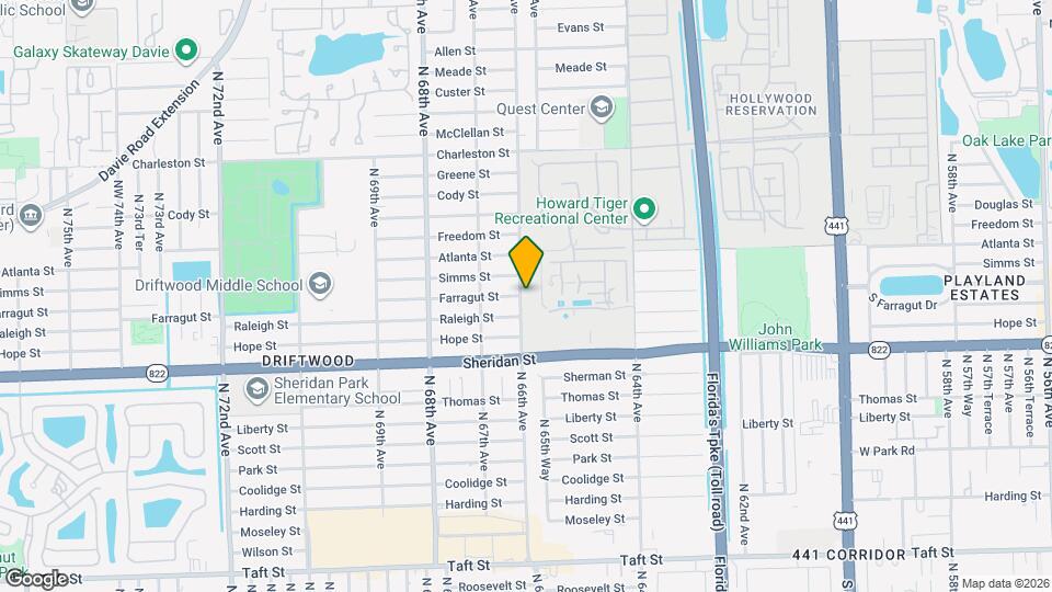 2751 N 66th Ave Map and Location Details